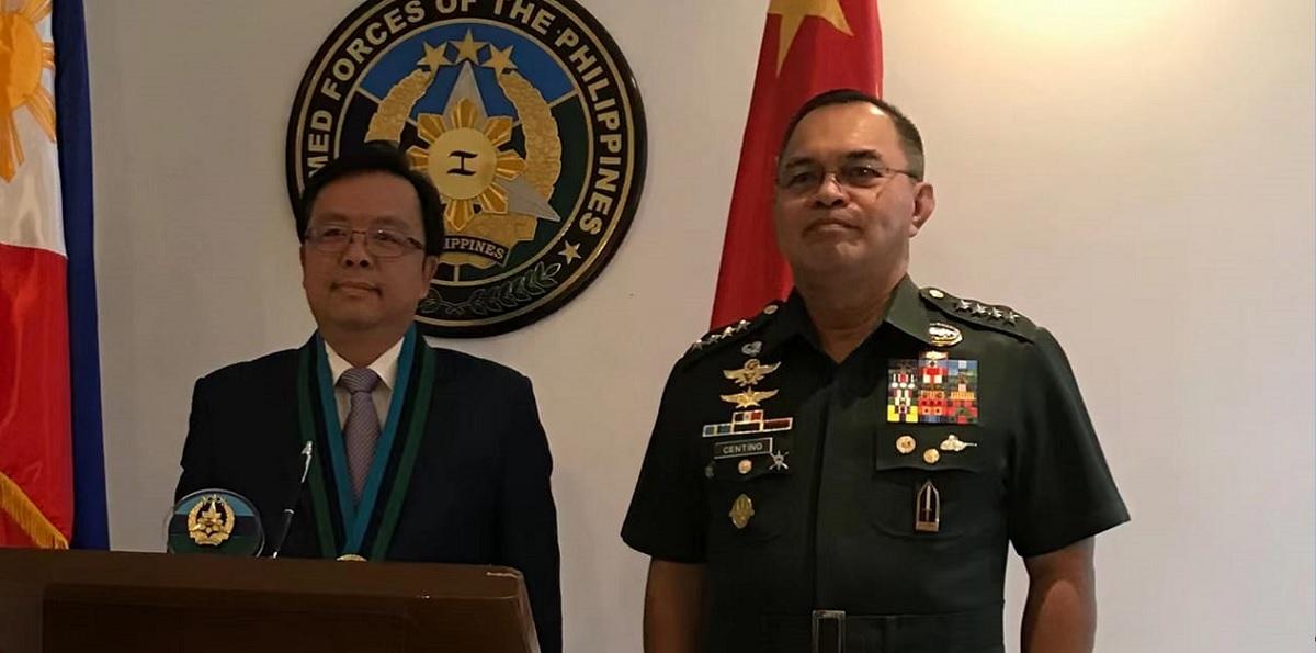 Chinese envoy, AFP chief meet amid laser controversy - Pinas Times