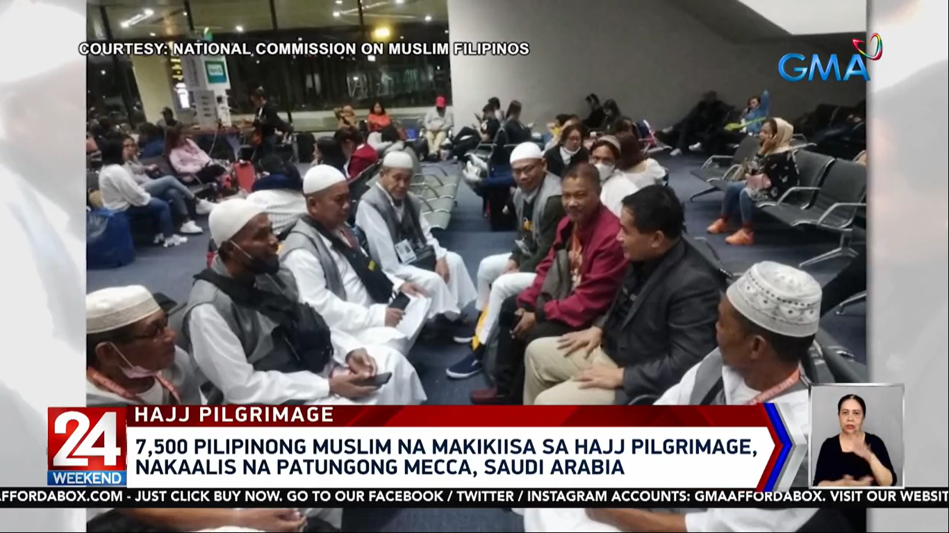 7,500 Filipino Muslims travel to Saudi Arabia for hajj - Pinas Times