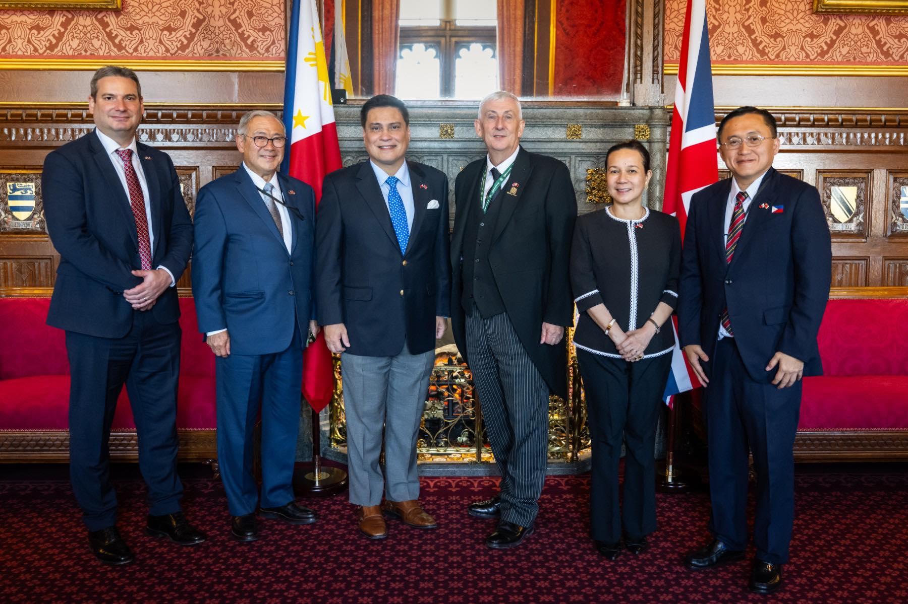 Zubiri calls for stronger Philippines-UK partnership - Pinas Times