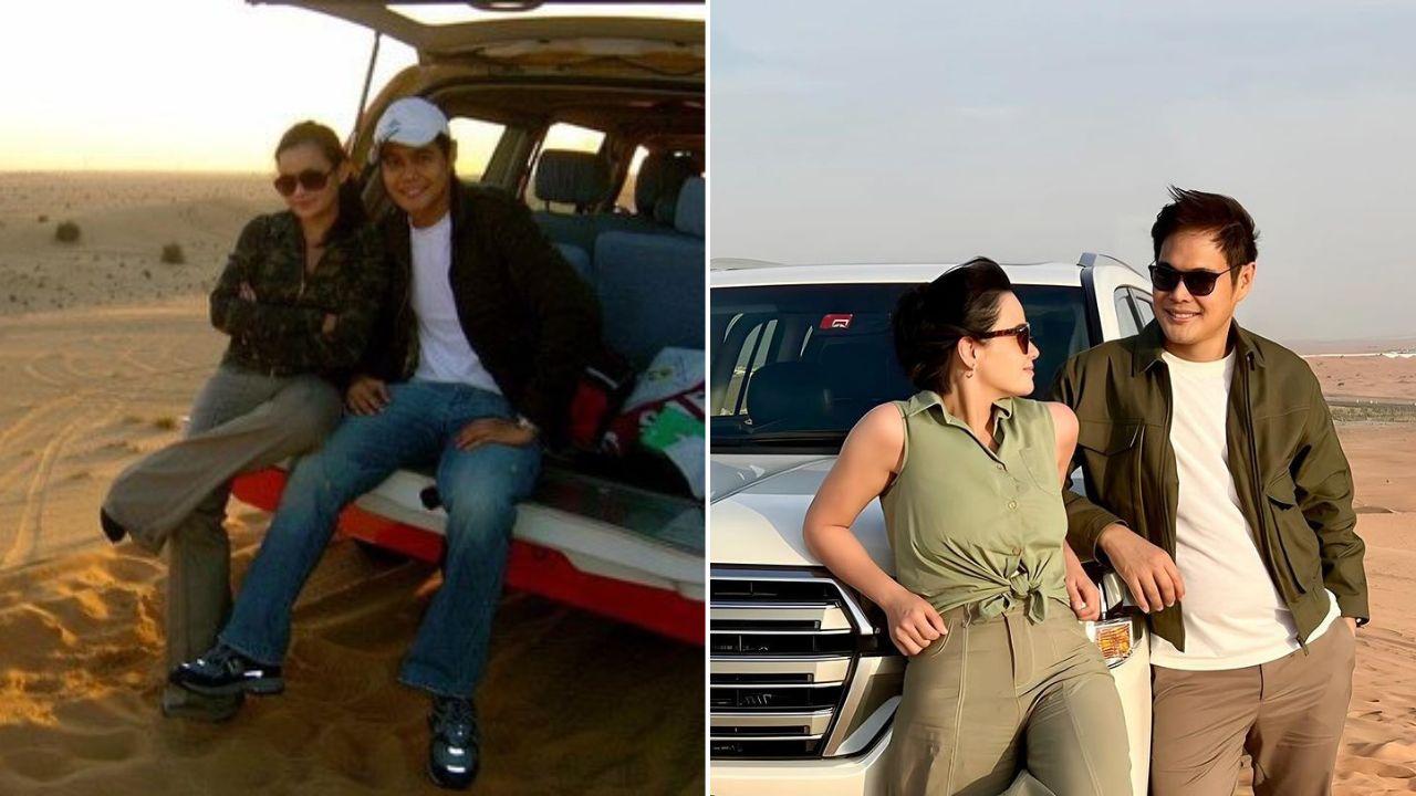 Yasmien Kurdi and husband Rey Soldevilla recreate their old photos in Dubai - Pinas Times