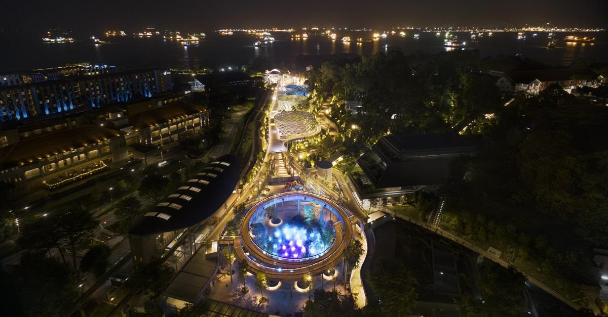 At Singapore's Sentosa Island, walking is made fun with this new immersive walkway attraction - Pinas Times