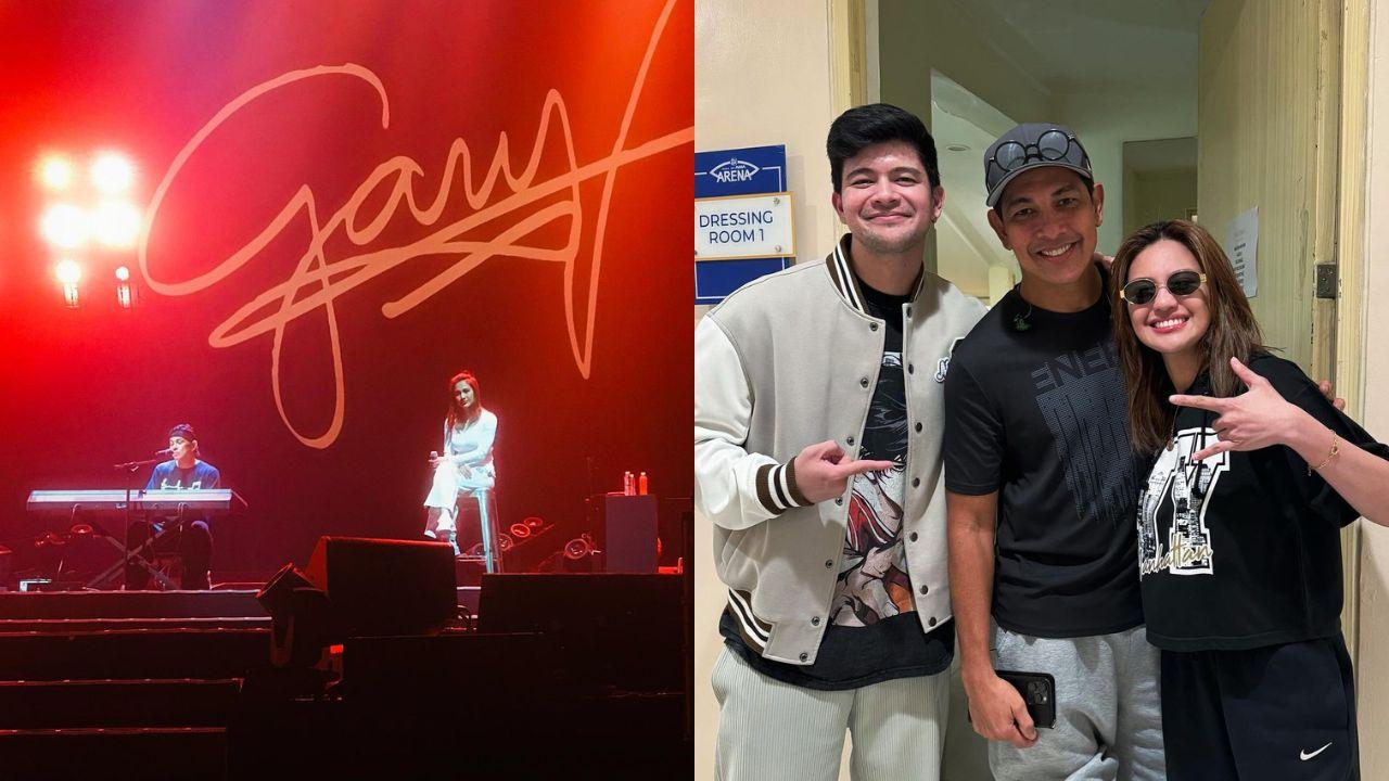 Julie Anne San Jose, Rayver Cruz express gratitude after performances at Gary V's concert - Pinas Times