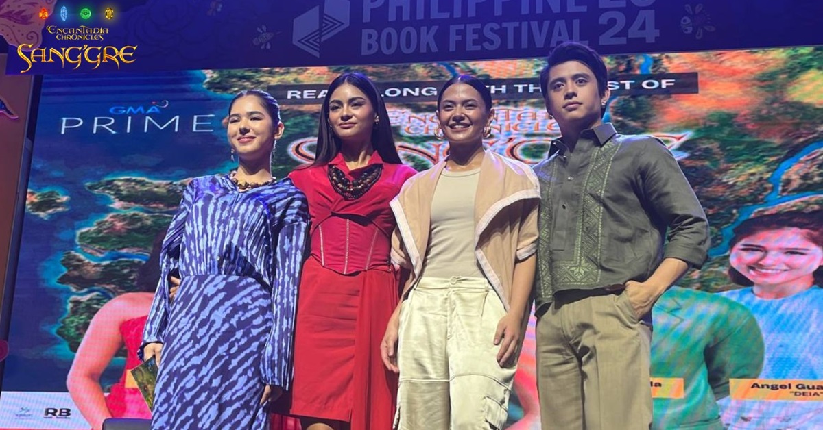 'Sang'gre' lead stars give glimpse of their characters through book reading session - Pinas Times