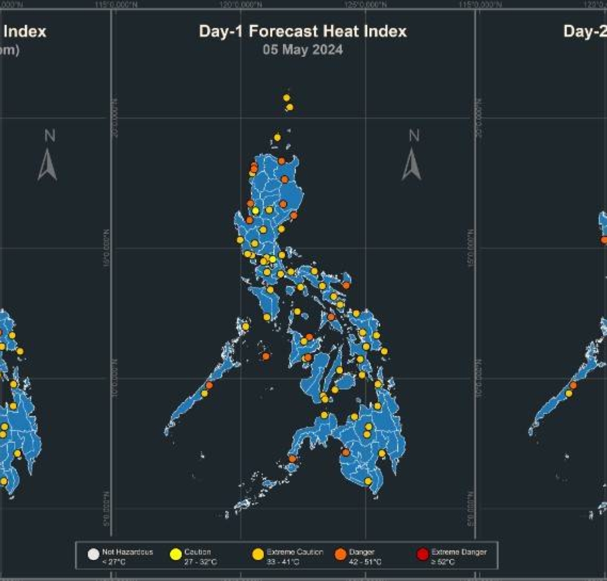 Cagayan heat index to hit 48 degrees Celsius - Pinas Times