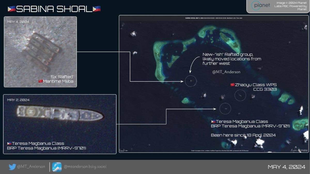 PH deters China from Sabina Shoal 'reclamation' - Pinas Times