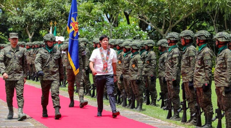 BBM to troops: ‘We’re not waging war’