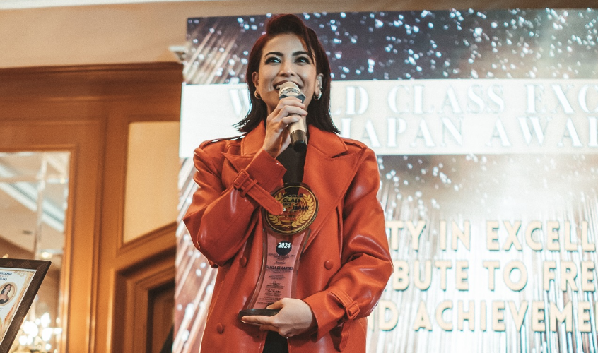 Glaiza De Castro wins Best Actress at World Class Excellence Japan Awards