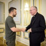 Ukraine’s Zelenskiy discusses peace, prisoners with senior Vatican official
