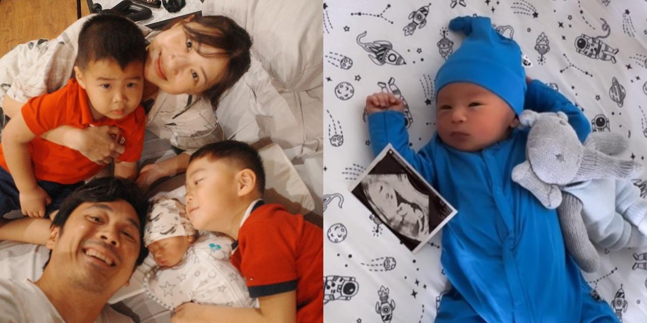 Kryz Uy shares adorable video of newborn son Saxon