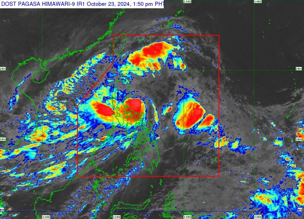 "Kristine' becomes a severe tropical storm, Signal No. 3 raised in parts of Luzon" - Pinas Times