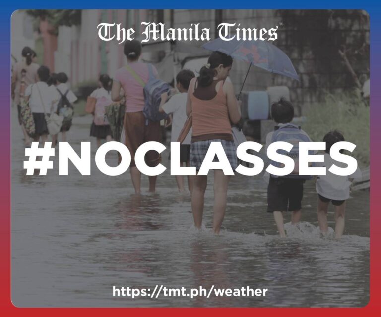 Class Suspension Announced in Most of Metro Manila and 6 Other Areas - Pinas Times