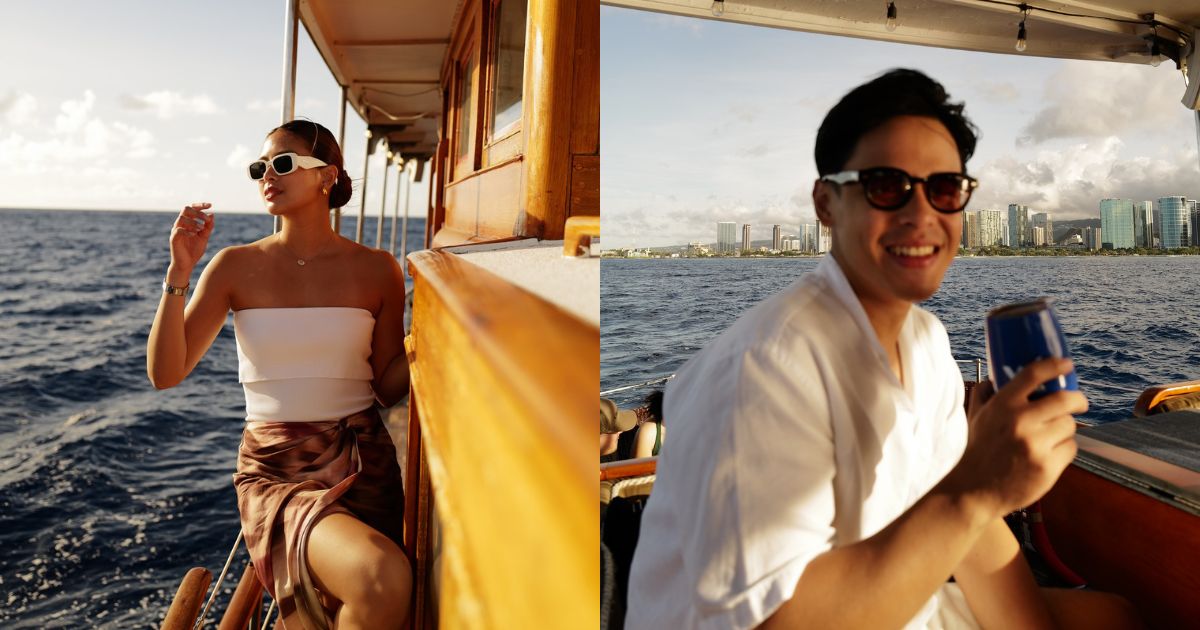 Gabbi Garcia and Khalil Ramos Enjoy a Fun Breakfast Cruise in Hawaii