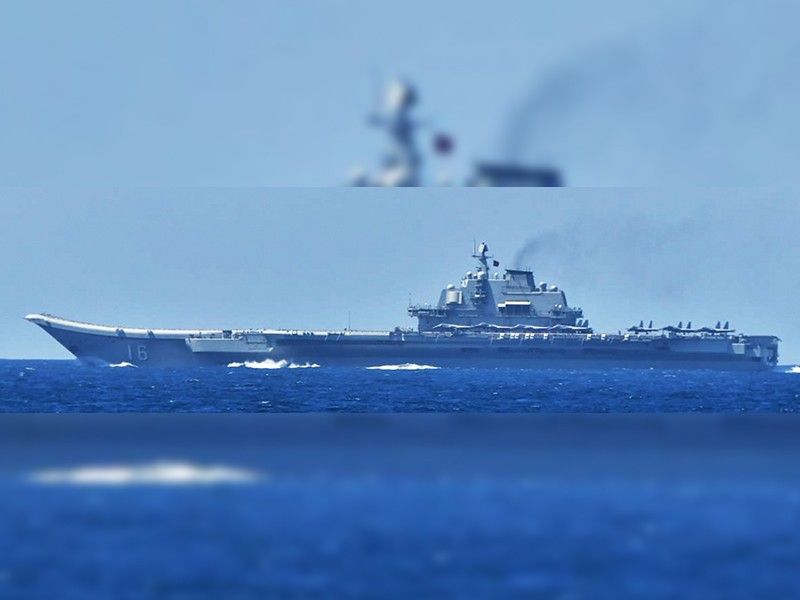 Taiwan on High Alert After China's Aircraft Carrier Is Seen Nearby