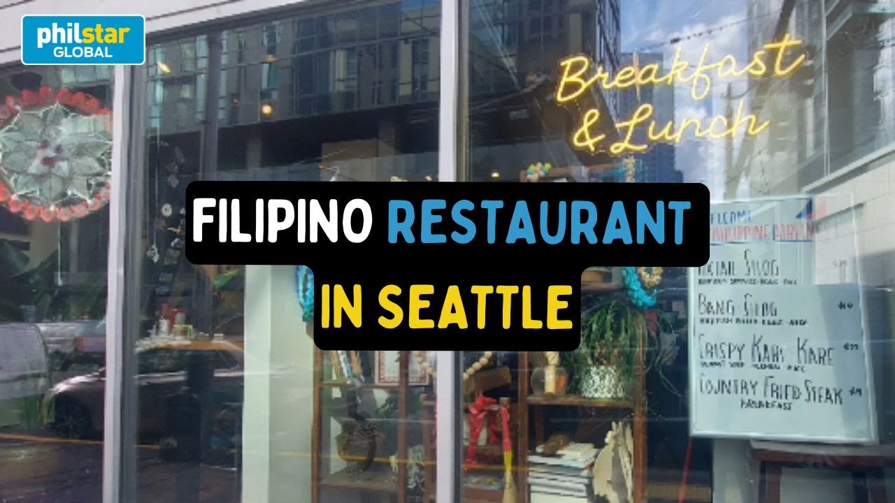 Filipino in Seattle: From Dishwasher to Restaurant Owner, Shares Journey of Hard Work and Success