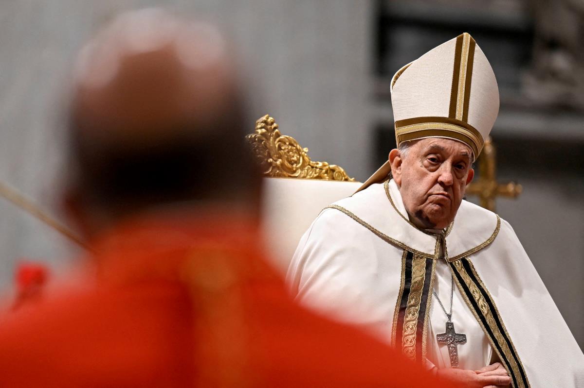 Pope Francis Shows Bruised Chin at Cardinals Ceremony - Pinas Times