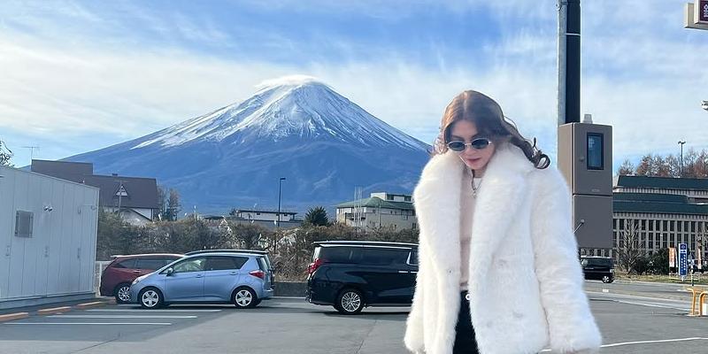 Ashley Ortega Adventures at Japan's Beautiful Mt. Fuji